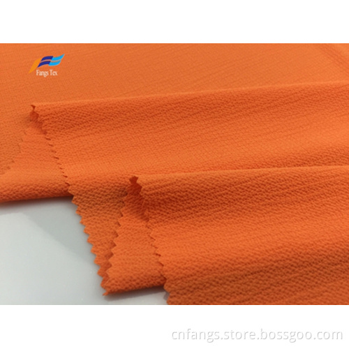 100% Polyester Moss Crepe Bubble Chiffon Ladies Fabric